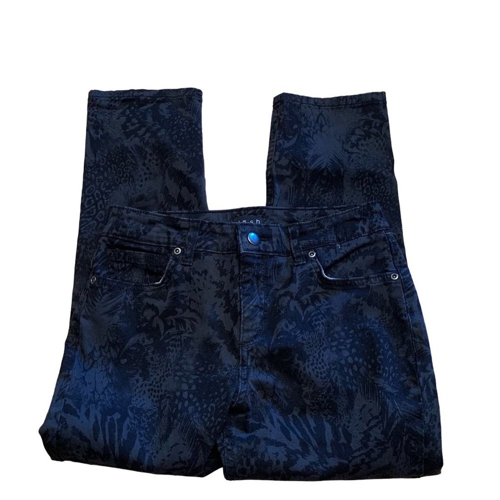 Da-sh Animal Print Jeggings Size 2 Black animal print